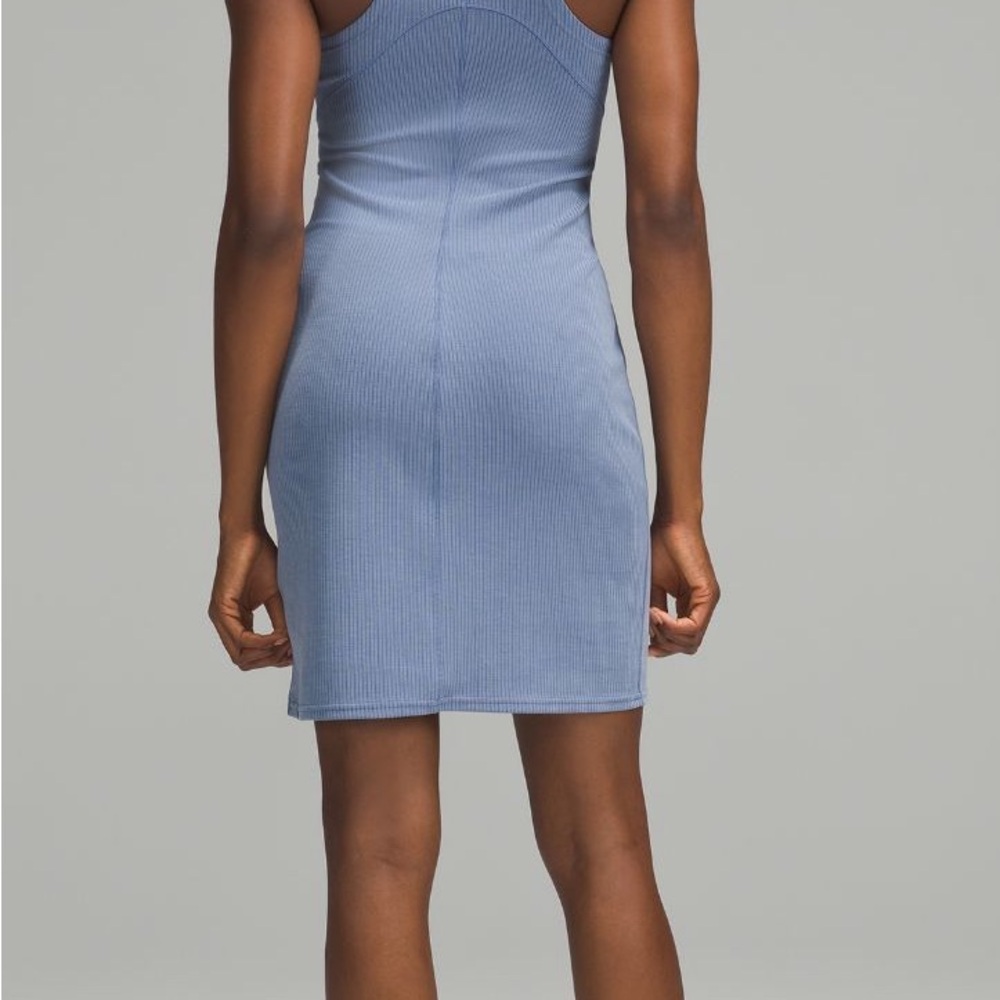 Lululemon Ribbed Softstreme Slim Fit Tank Dress NWT - Picture 2 of 8
